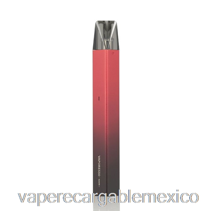Vape Recargable Vaporesso Barr 13w Pod System Rojo